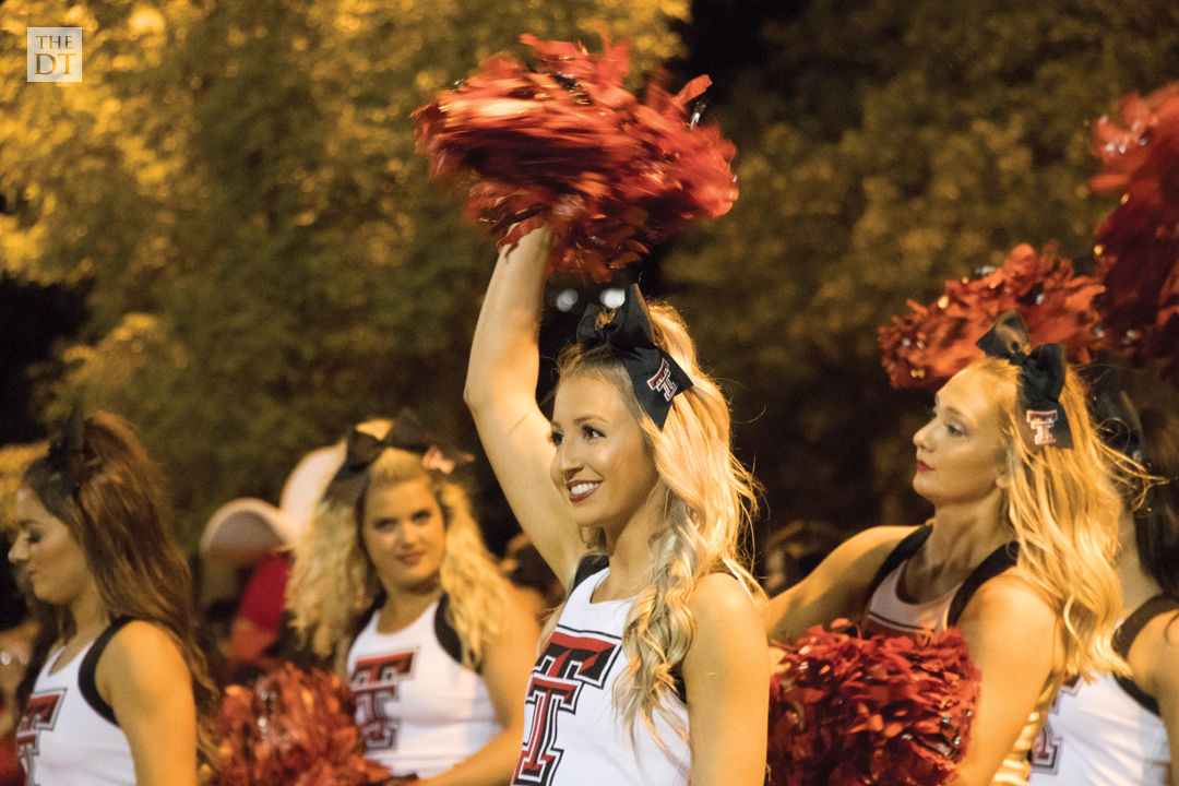 Texas Tech Homecoming Pep Rally and Bonfire